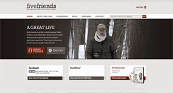 Desktop Screenshot of fivefriendsmovie.com