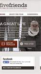 Mobile Screenshot of fivefriendsmovie.com