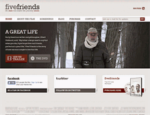 Tablet Screenshot of fivefriendsmovie.com